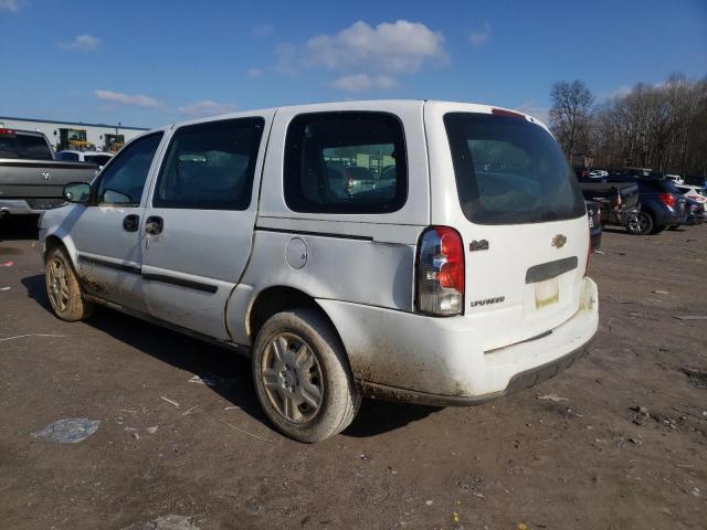 1GBDV131X8D162093 - 2008 CHEVROLET UPLANDER INCOMPLETE WHITE photo 2