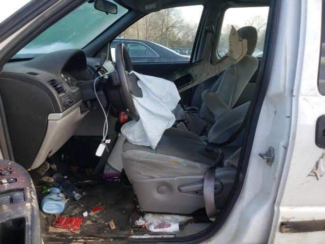 1GBDV131X8D162093 - 2008 CHEVROLET UPLANDER INCOMPLETE WHITE photo 7