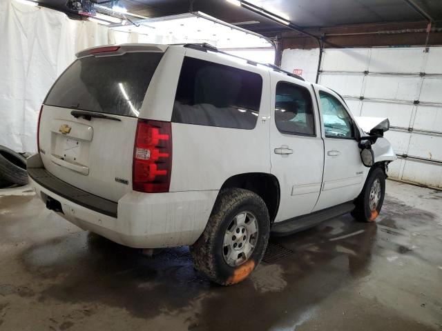 1GNSKBE04BR358103 - 2011 CHEVROLET TAHOE K1500 LT WHITE photo 3