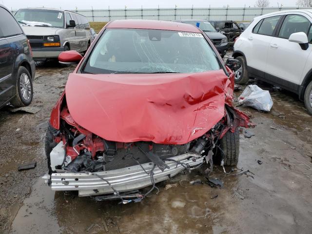 JTDKARFU9L3109922 - 2020 TOYOTA PRIUS L RED photo 5