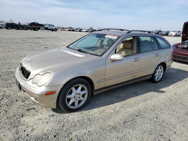 WDBRH81J03F374324 - 2003 MERCEDES-BENZ C 240 SPORTWAGON 4MATIC GOLD photo 1