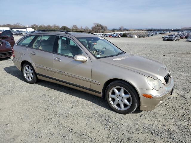 WDBRH81J03F374324 - 2003 MERCEDES-BENZ C 240 SPORTWAGON 4MATIC GOLD photo 4