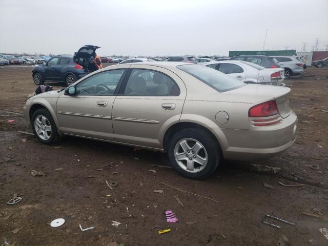 1B3EL56R62N340793 - 2002 DODGE STRATUS ES BEIGE photo 2