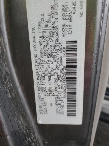 5TBRN34163S435726 - 2003 TOYOTA TUNDRA ACCESS CAB SR5 GRAY photo 12