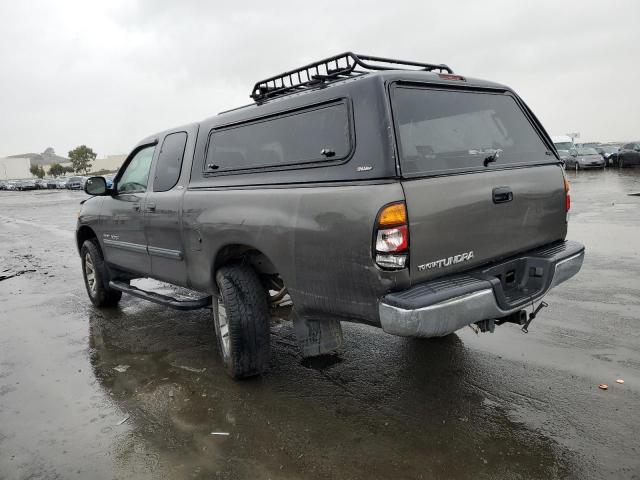 5TBRN34163S435726 - 2003 TOYOTA TUNDRA ACCESS CAB SR5 GRAY photo 2