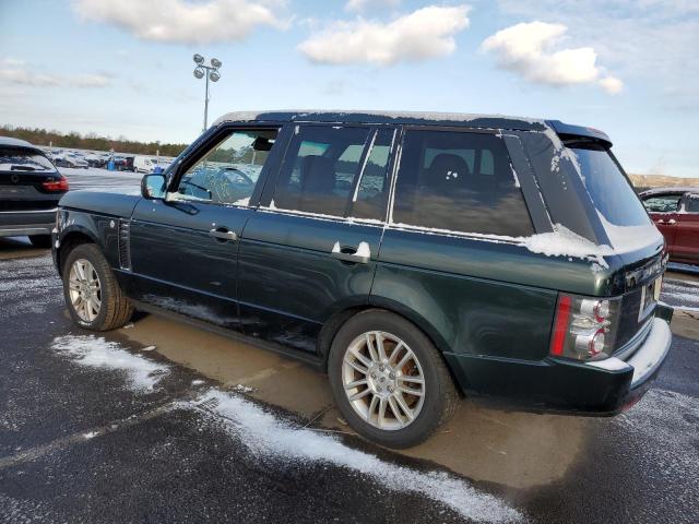 SALME1D41BA332766 - 2011 LAND ROVER RANGE ROVE HSE GREEN photo 2
