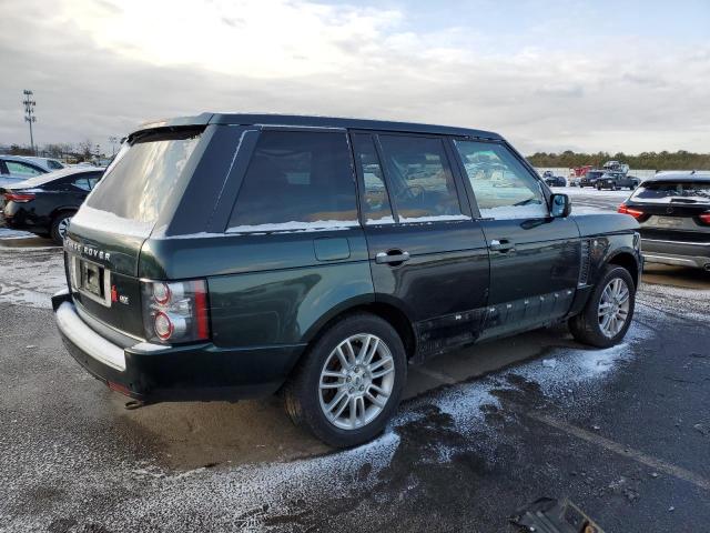 SALME1D41BA332766 - 2011 LAND ROVER RANGE ROVE HSE GREEN photo 3