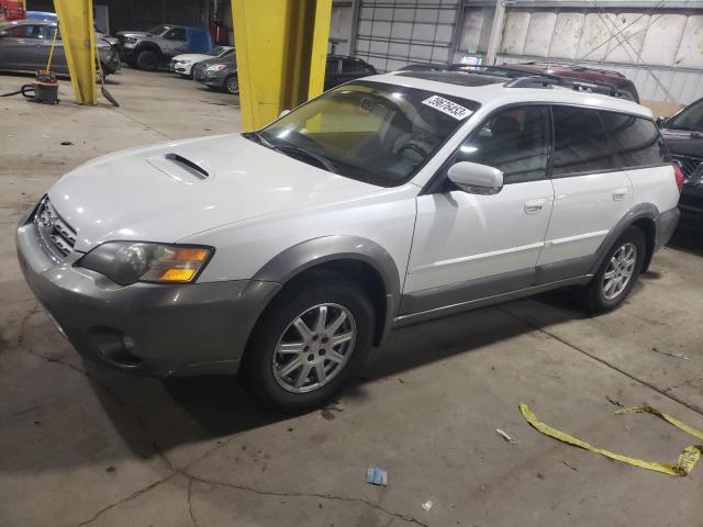 4S4BP67C354317998 - 2005 SUBARU LEGACY OUTBACK 2.5 XT LIMITED WHITE photo 1