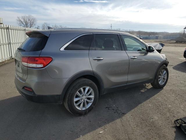 5XYPGDA34GG182185 - 2016 KIA SORENTO LX GRAY photo 3