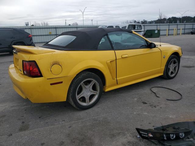 1FAFP45X0XF103869 - 1999 FORD MUSTANG GT YELLOW photo 3