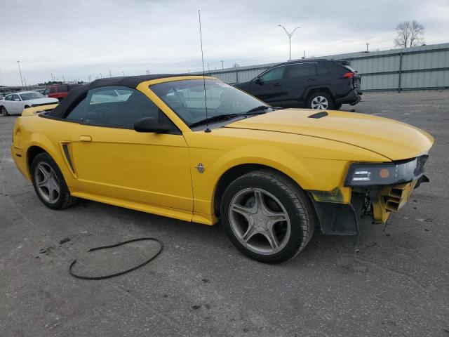 1FAFP45X0XF103869 - 1999 FORD MUSTANG GT YELLOW photo 4
