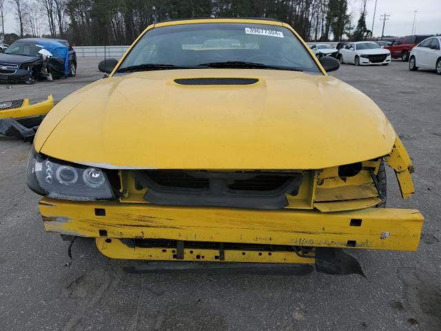 1FAFP45X0XF103869 - 1999 FORD MUSTANG GT YELLOW photo 5