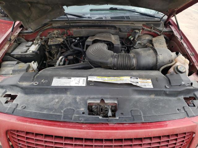 1FMRU1664YLB83891 - 2000 FORD EXPEDITION XLT RED photo 12