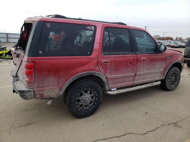 1FMRU1664YLB83891 - 2000 FORD EXPEDITION XLT RED photo 3