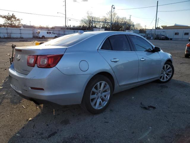 1G11H5SL7EF108548 - 2014 CHEVROLET MALIBU LTZ ვერცხლისფერი ფოტო 3