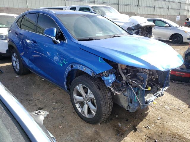 JTJBARBZ8H2116999 - 2017 LEXUS NX 200T BASE BLUE photo 4