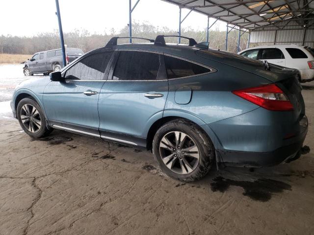 5J6TF1H54EL000679 - 2014 HONDA CROSSTOUR EXL ლურჯი ფოტო 2