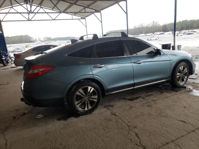 5J6TF1H54EL000679 - 2014 HONDA CROSSTOUR EXL ლურჯი ფოტო 3