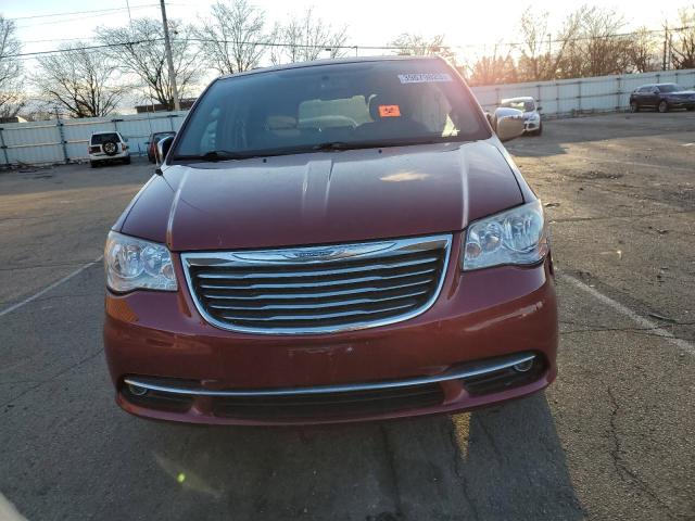 2C4RC1CG6CR412124 - 2012 CHRYSLER TOWN & COU TOURING L RED photo 5