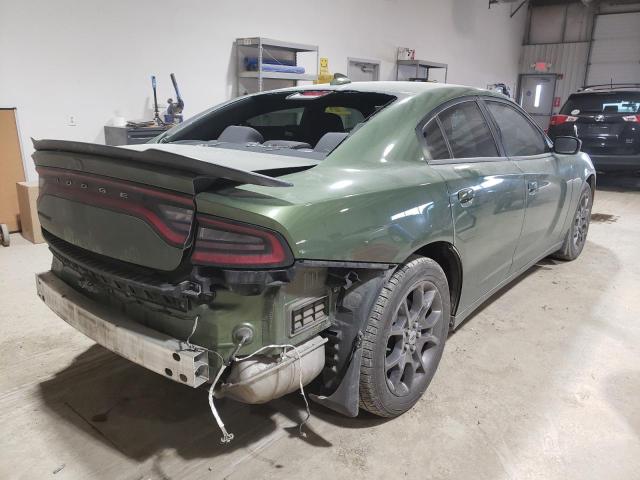 2C3CDXJGXJH218213 - 2018 DODGE CHARGER GT GREEN photo 3