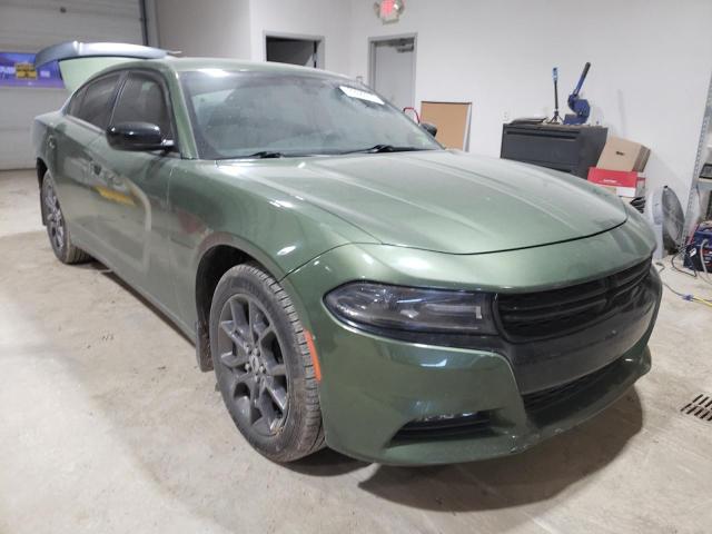 2C3CDXJGXJH218213 - 2018 DODGE CHARGER GT GREEN photo 4