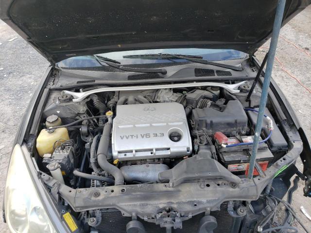 JTHBA30G365166043 - 2006 LEXUS ES 330 BLACK photo 11