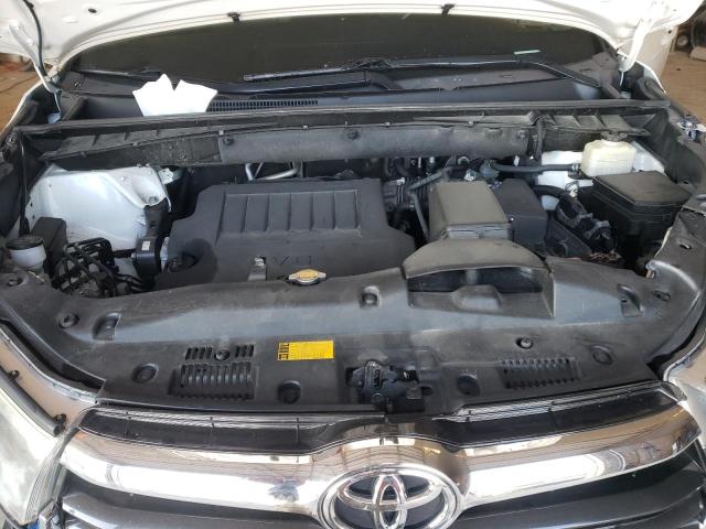 5TDJKRFH7FS089376 - 2015 TOYOTA HIGHLANDER XLE 白色 照片 12