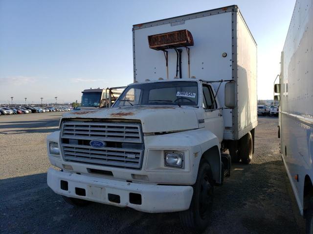 1FDNF60H2GVA19588 - 1986 FORD F600 WHITE photo 1