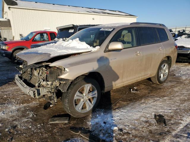 JTEES43A182023326 - 2008 TOYOTA HIGHLANDER SPORT CREAM photo 1