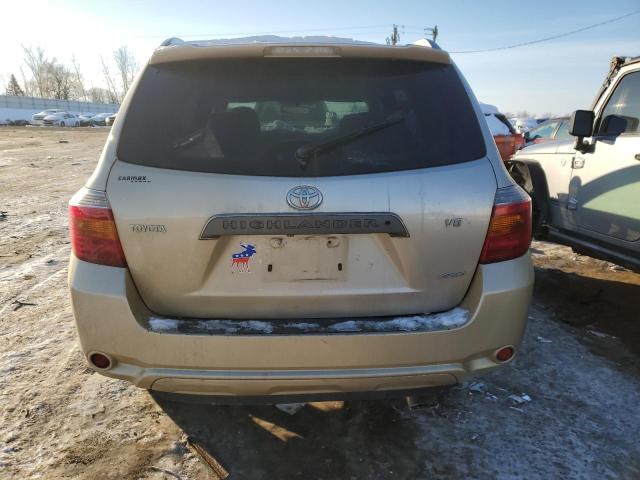 JTEES43A182023326 - 2008 TOYOTA HIGHLANDER SPORT CREAM photo 6