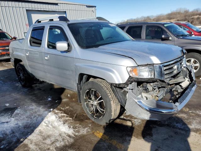 5FPYK1F51DB006152 - 2013 HONDA RIDGELINE RTL SILVER photo 4