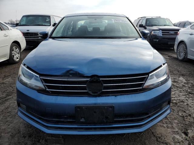 3VWD17AJ3FM233209 - 2015 VOLKSWAGEN JETTA SE BLUE photo 5