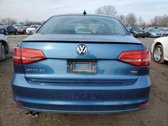 3VWD17AJ3FM233209 - 2015 VOLKSWAGEN JETTA SE BLUE photo 6