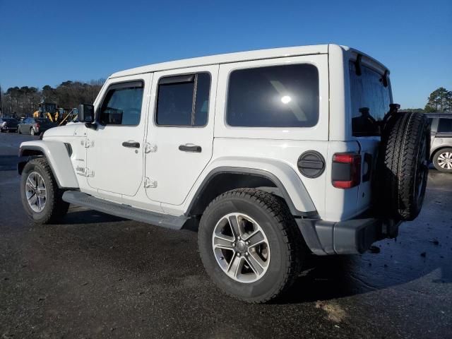 1C4HJXEN7KW509256 - 2019 JEEP WRANGLER U SAHARA WHITE photo 2
