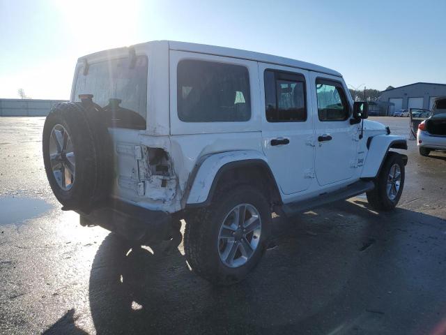 1C4HJXEN7KW509256 - 2019 JEEP WRANGLER U SAHARA WHITE photo 3