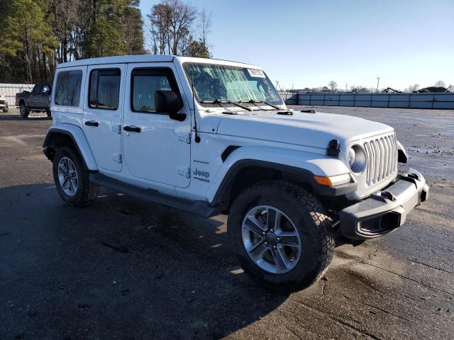 1C4HJXEN7KW509256 - 2019 JEEP WRANGLER U SAHARA WHITE photo 4