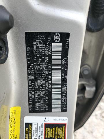 4T1BK1EB0EU131556 - 2014 TOYOTA AVALON BASE 米色 照片 12