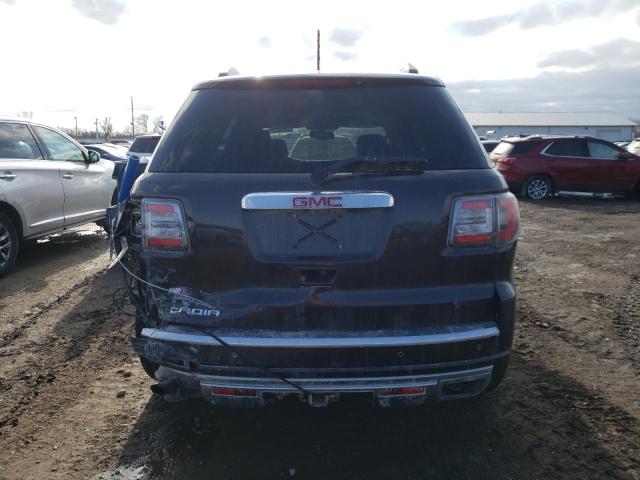 1GKKRTKD3DJ172558 - 2013 GMC ACADIA DENALI GRAY photo 6