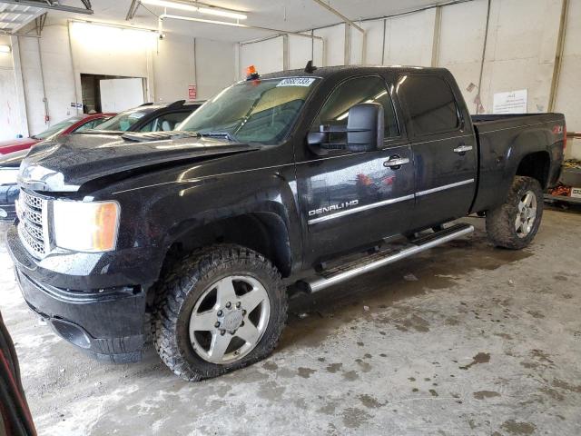 1GT125E85DF230064 - 2013 GMC SIERRA K2500 DENALI BLACK photo 1