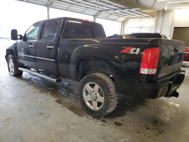 1GT125E85DF230064 - 2013 GMC SIERRA K2500 DENALI BLACK photo 2