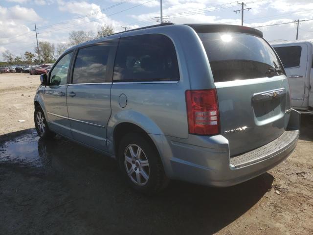 2A4RR5D16AR492208 - 2010 CHRYSLER TOWN & COU TOURING BLUE photo 2