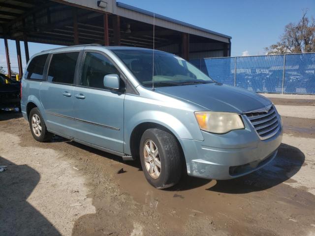 2A4RR5D16AR492208 - 2010 CHRYSLER TOWN & COU TOURING BLUE photo 4