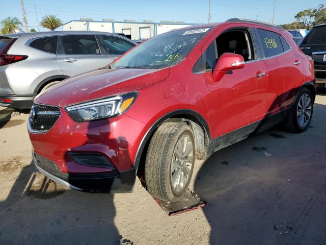 KL4CJASB9JB515867 - 2018 BUICK ENCORE PREFERRED RED photo 1