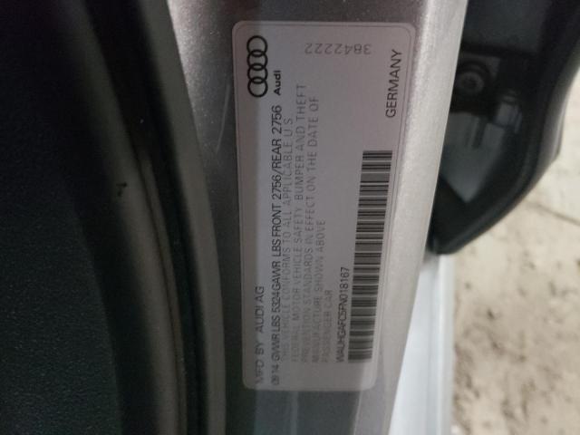 WAUHGAFC5FN018167 - 2015 AUDI A6 PRESTIGE Gümüş foto 12