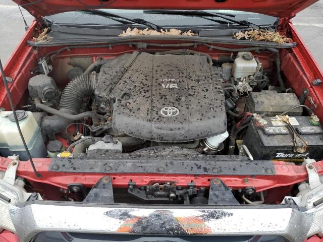 3TMLU4EN3DM110170 - 2013 TOYOTA TACOMA DOUBLE CAB 红色 照片 11