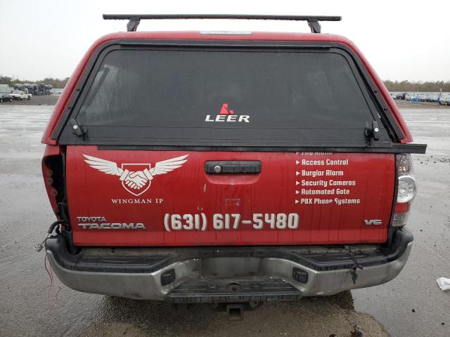 3TMLU4EN3DM110170 - 2013 TOYOTA TACOMA DOUBLE CAB 红色 照片 6