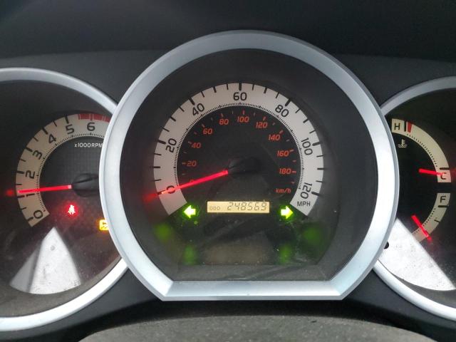 3TMLU4EN3DM110170 - 2013 TOYOTA TACOMA DOUBLE CAB 红色 照片 9