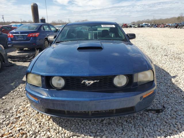 1ZVFT82H675266149 - 2007 FORD MUSTANG GT BLUE photo 5