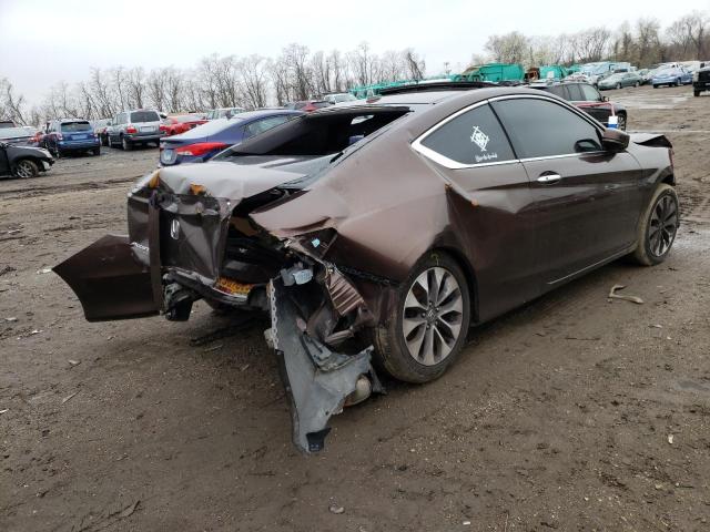 1HGCT1B89DA001596 - 2013 HONDA ACCORD EXL BROWN photo 4