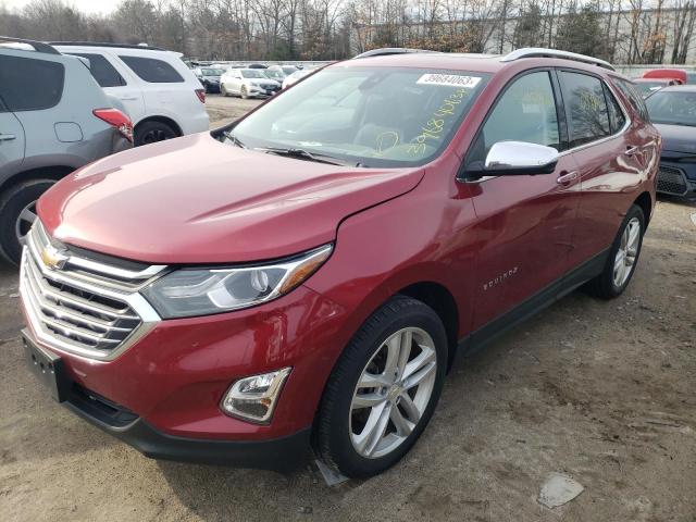 2GNAXYEX2K6125541 - 2019 CHEVROLET EQUINOX PREMIER RED photo 1